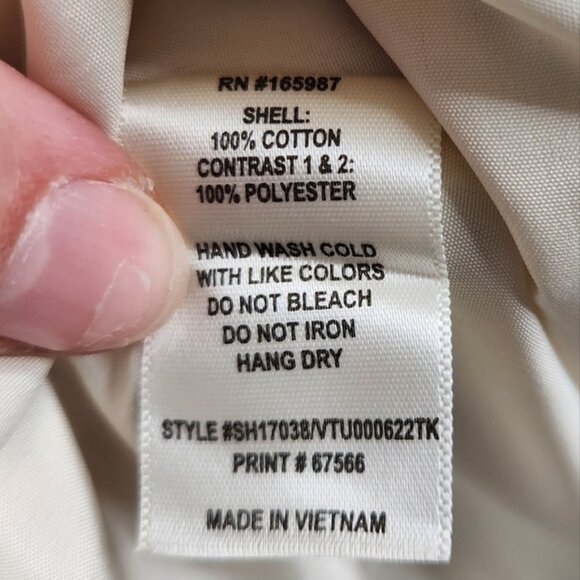 SHOL Los Angeles Abstract Print 3/4 Sleeve Tiered Mini Dress Size 4 BNWT - Picture 14 of 16